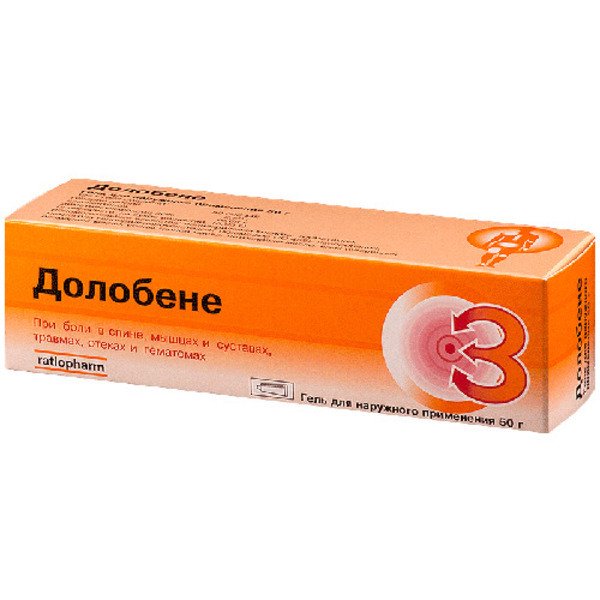 Merckle GmbH Долобене 50гр гель 