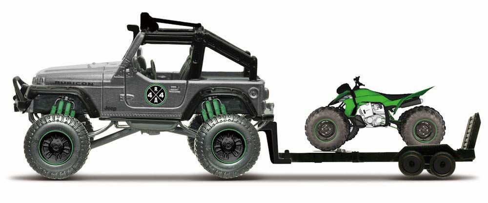 Модель внедорожника Maisto Fresh Metal 4 x 4 Rebels с прицепом купить,NaN