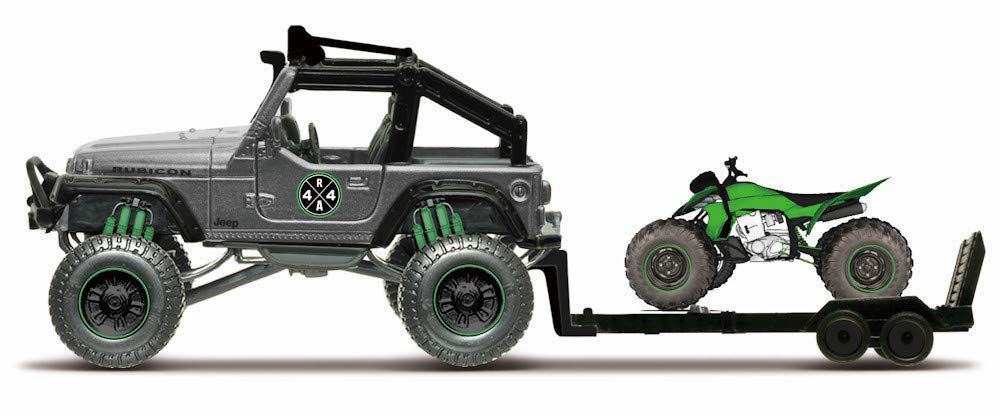 Модель внедорожника Maisto Fresh Metal 4 x 4 Rebels с прицепом купить,NaN