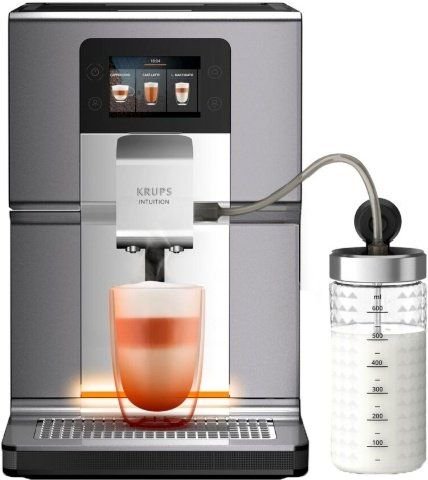 Кофемашина Krups EA875E10 серебристая
