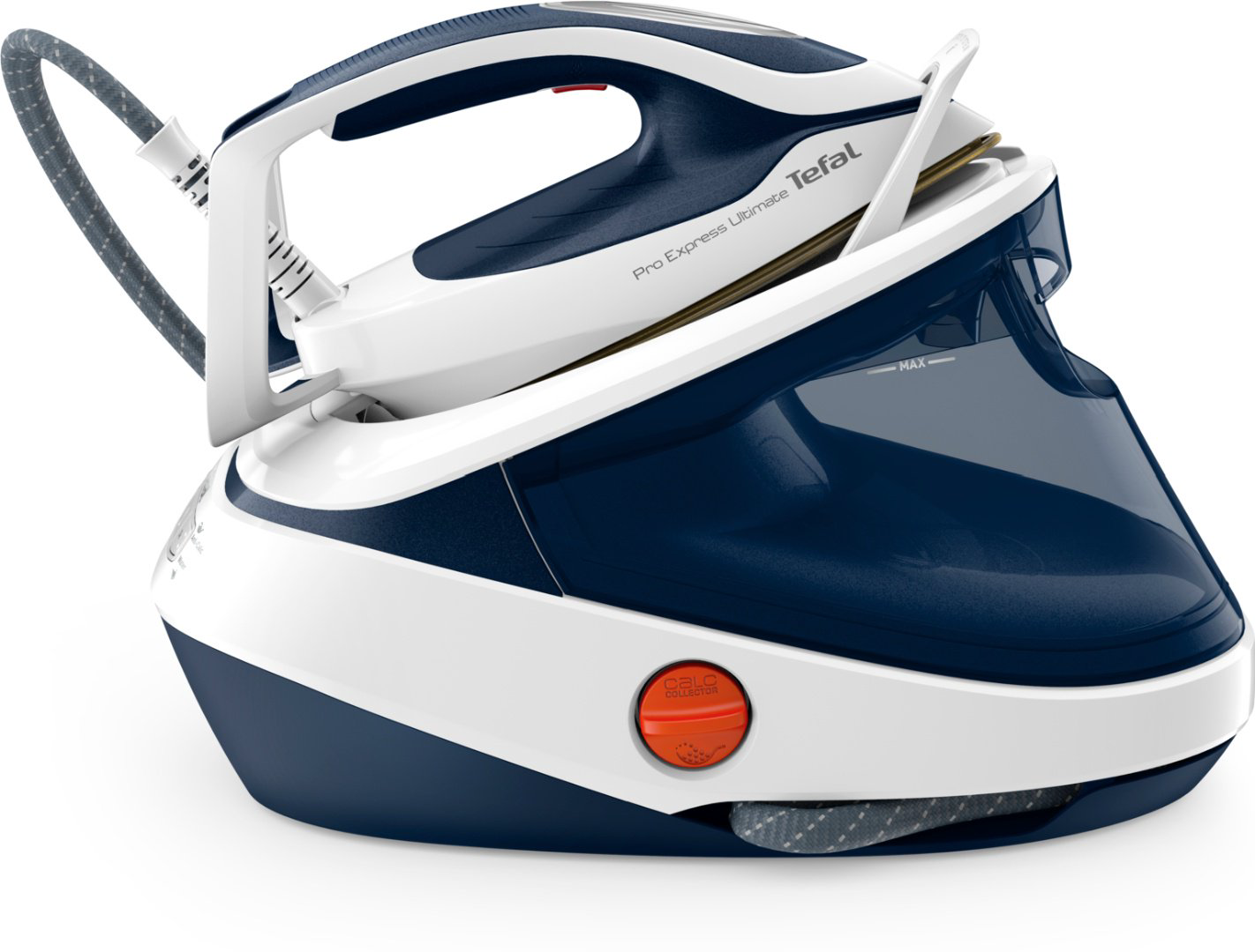 Парогенератор Tefal Pro Express Ultimate II GV9712E0 бело-синий