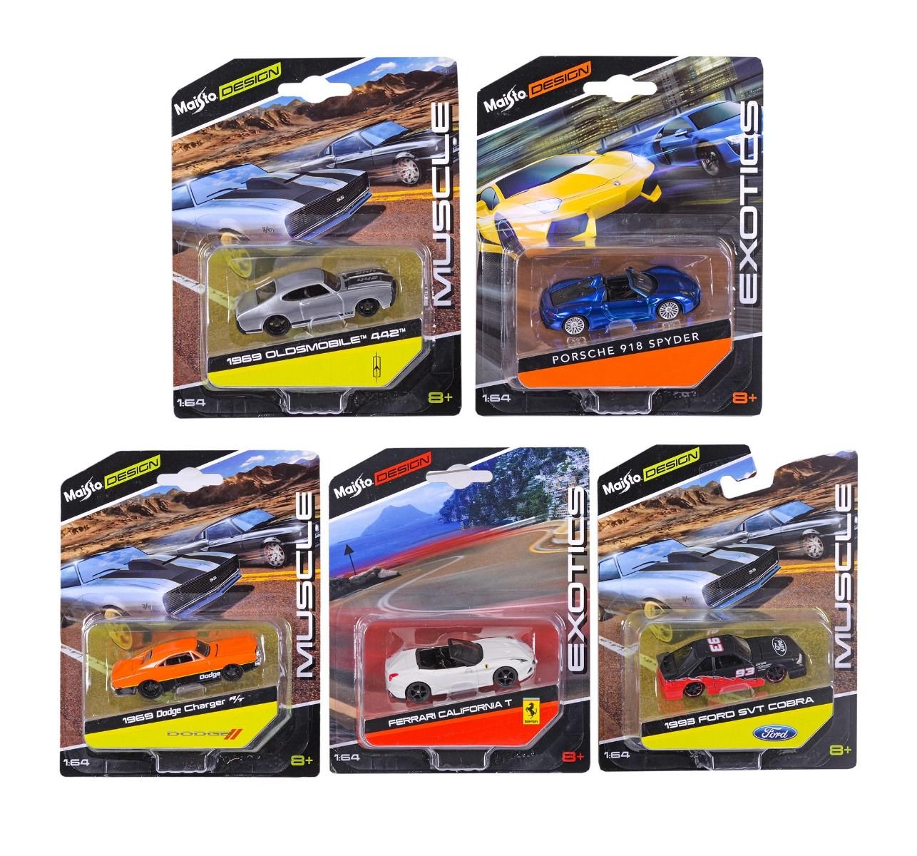 Модель машины Maisto Design 1:64 модель в блистере купить,NaN