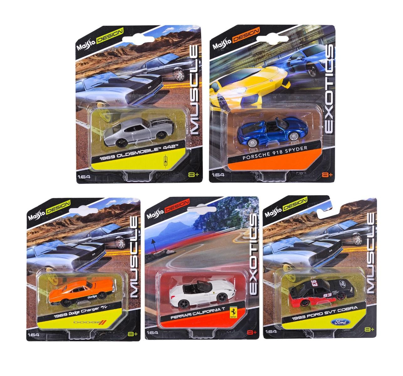 Модель машины Maisto Design 1:64 модель в блистере купить,NaN