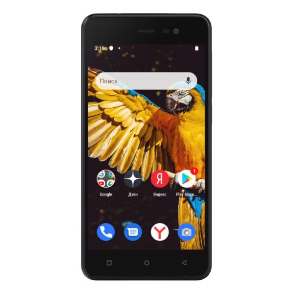Смартфон Inoi 2 Lite 2021 16Gb Black купить,NaN