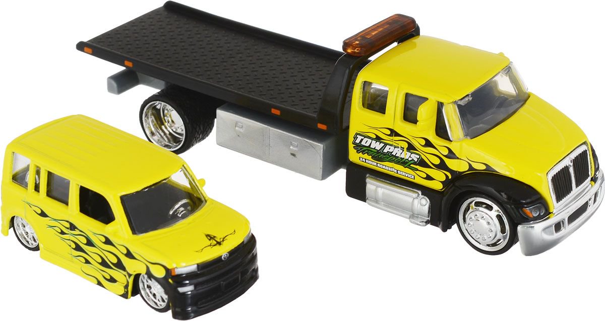 Модель с трейлером Maisto Design: 1:64 Elite Transport купить,NaN