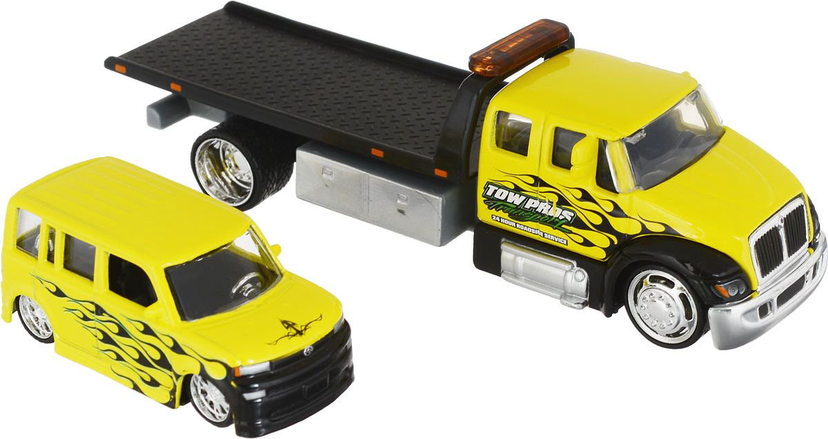 Модель с трейлером Maisto Design: 1:64 Elite Transport купить,NaN