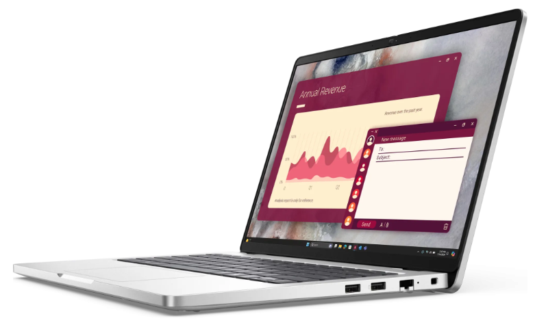 Ноутбук Dell Pro 14 PC14250 210-BQHF/BTO121_PC14250_EMEA 14" Platinum Silver