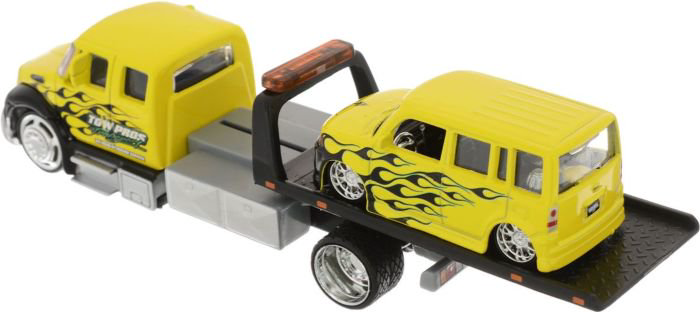 Модель с трейлером Maisto Design: 1:64 Elite Transport купить,NaN