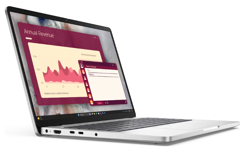 Ноутбук Dell Pro 14 PC14250 210-BQHF/BTO121_PC14250_EMEA 14" Platinum Silver