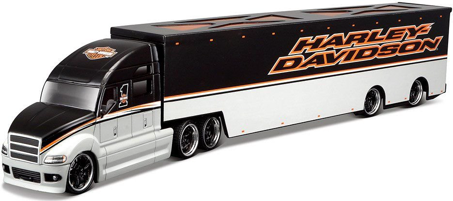 Модель автомобиля Maisto Harley-Davidson H-D Custom Haulers купить,NaN