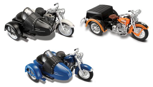 Модель мотоцикла с коляской Maisto Harley-Davidson 1:18 Harley-Davidson  купить,NaN