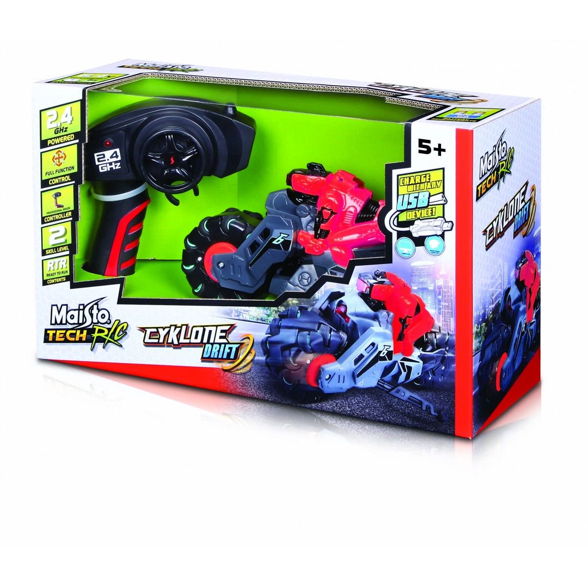 Модель мотоцикла Maisto R/C Cyclone Drifter купить,NaN