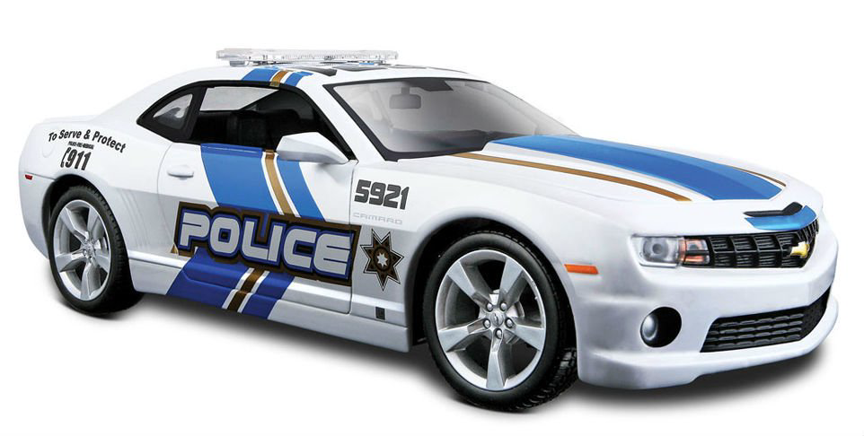 Модель автомобиля Maisto 1:24 Chevrolet Camaro RS 2010  Police купить,NaN