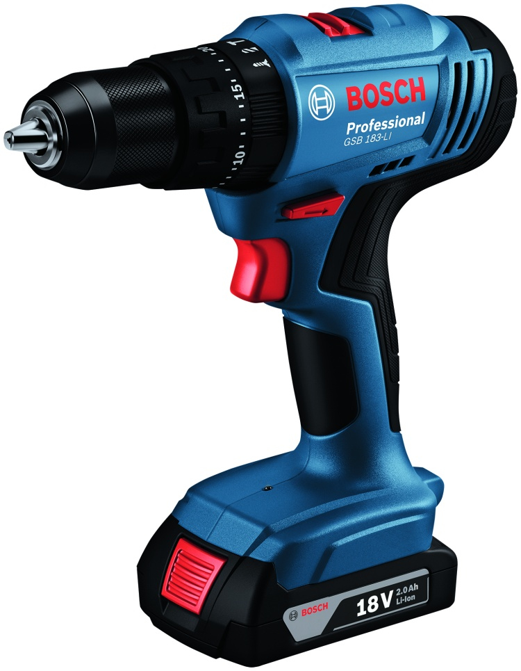 Аккумуляторная ударная дрель-шуруповерт Bosch GSB 183-LI 06019K9120 купить,88100
