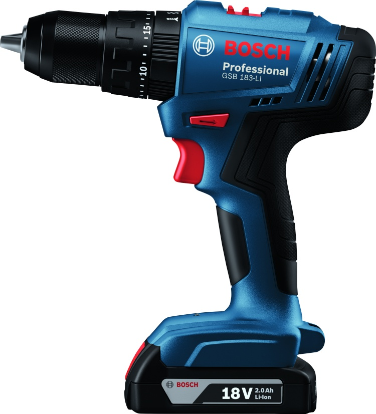Аккумуляторная ударная дрель-шуруповерт Bosch GSB 183-LI 06019K9120 купить,88100
