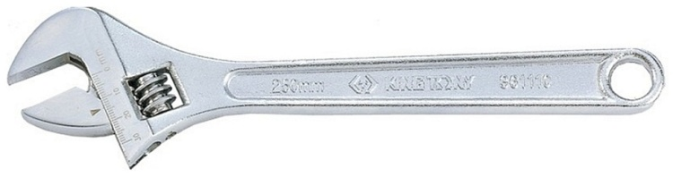 Ключ разводной KING TONY CHROME 3611-12P 300 х 35 мм