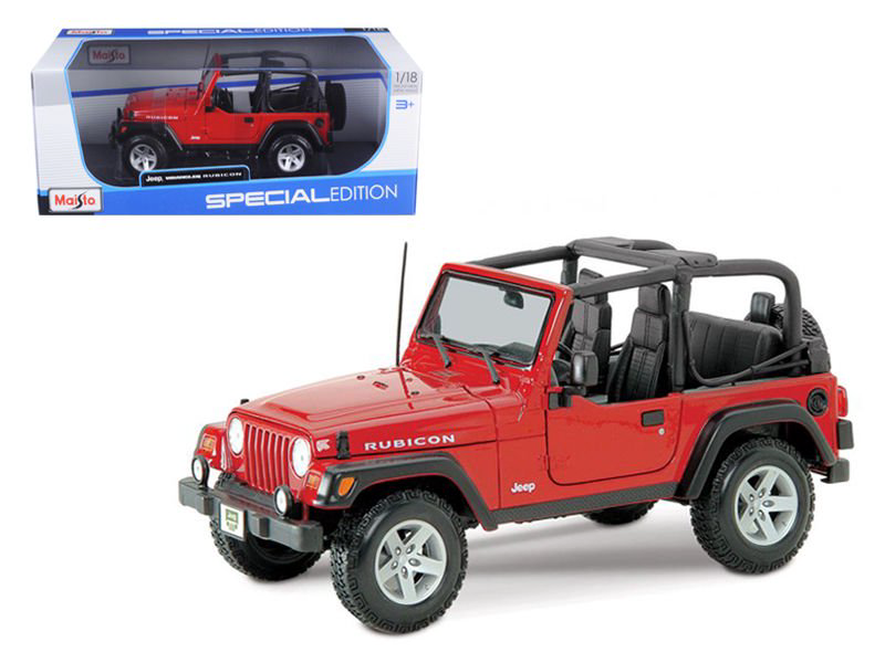 Модель автомобиля Maisto 1:18 Jeep Wrangler Rubicon купить,NaN