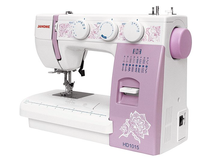 Швейная машина Janome HD1015 белая купить,NaN