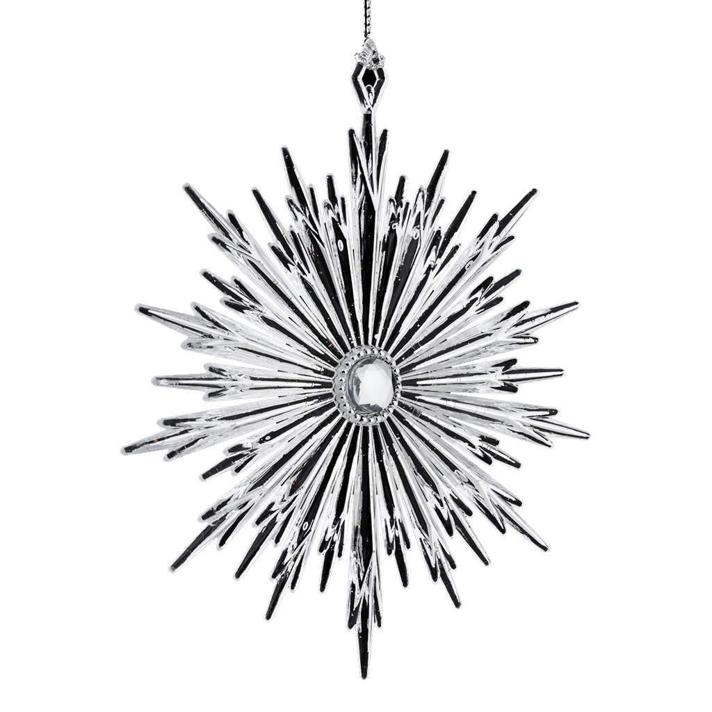 Украшение ErichKrause Decor Снежинка-льдинка 13,5см купить,NaN