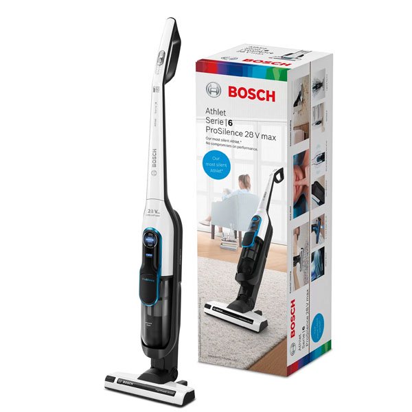 Вертикальный пылесос Bosch BCH86SIL1 белый купить,0