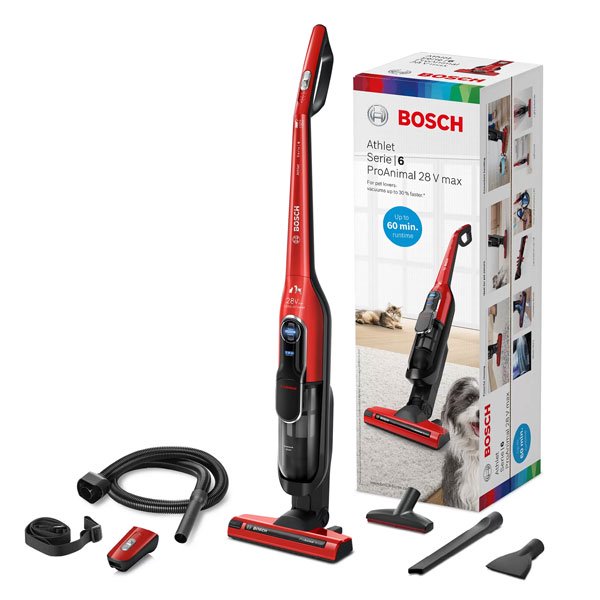 Пылесос Bosch BCH86PET1 красный - ForteMarket Пылесос Bosch BCH86PET1 красный купить,0