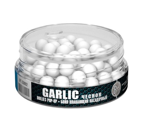 Бойлы Sonik Baits Garlic Micron Fluo Pop-Ups 8мм 50мл купить,NaN