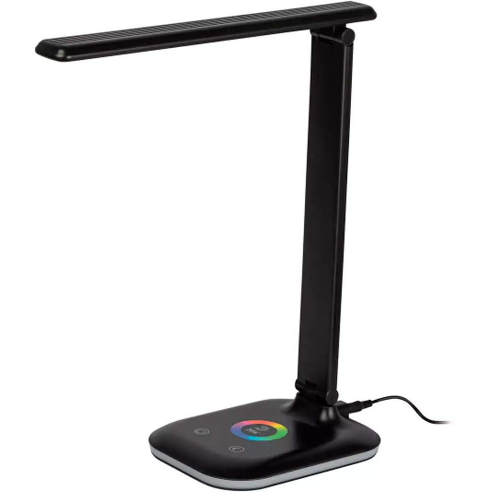 Лампа настольная Эра NLED-502-11W-BK с RGB ночником черная купить,13990