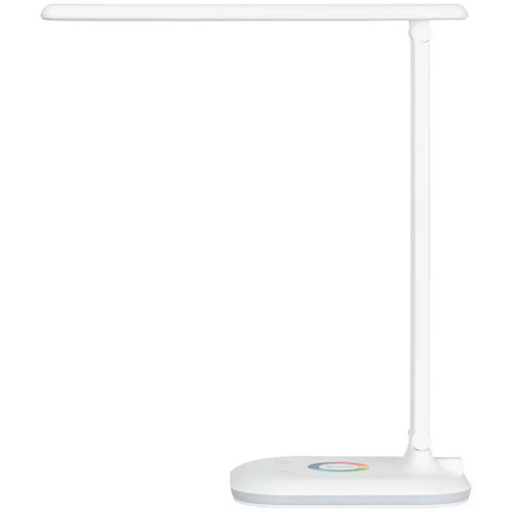 Лампа настольная Эра NLED-502-11W-W с RGB ночником белая
