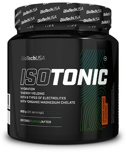 Изотоник BioTech USA IsoTonic апельсин-манго 600 гр