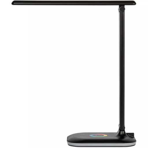 Лампа настольная Эра NLED-502-11W-BK с RGB ночником черная