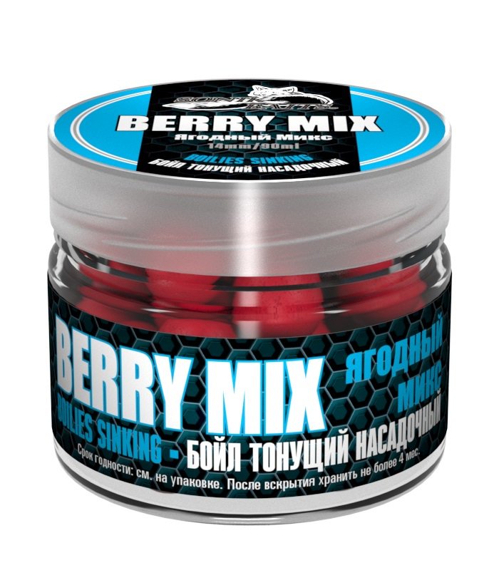 Бойлы Sonik Baits Berry Mix 14 мм 90мл  купить,NaN
