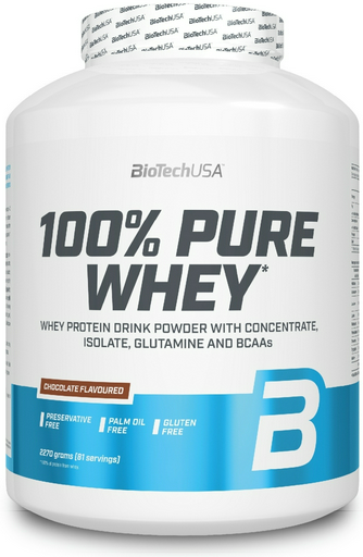 Протеин BioTech USA 100% Pure Whey шоколад 2270 гр