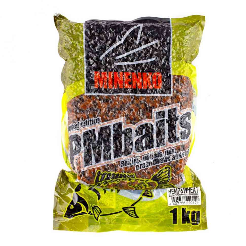 Прикормка Minenko Hemp&Wheat 1000 гр купить,NaN