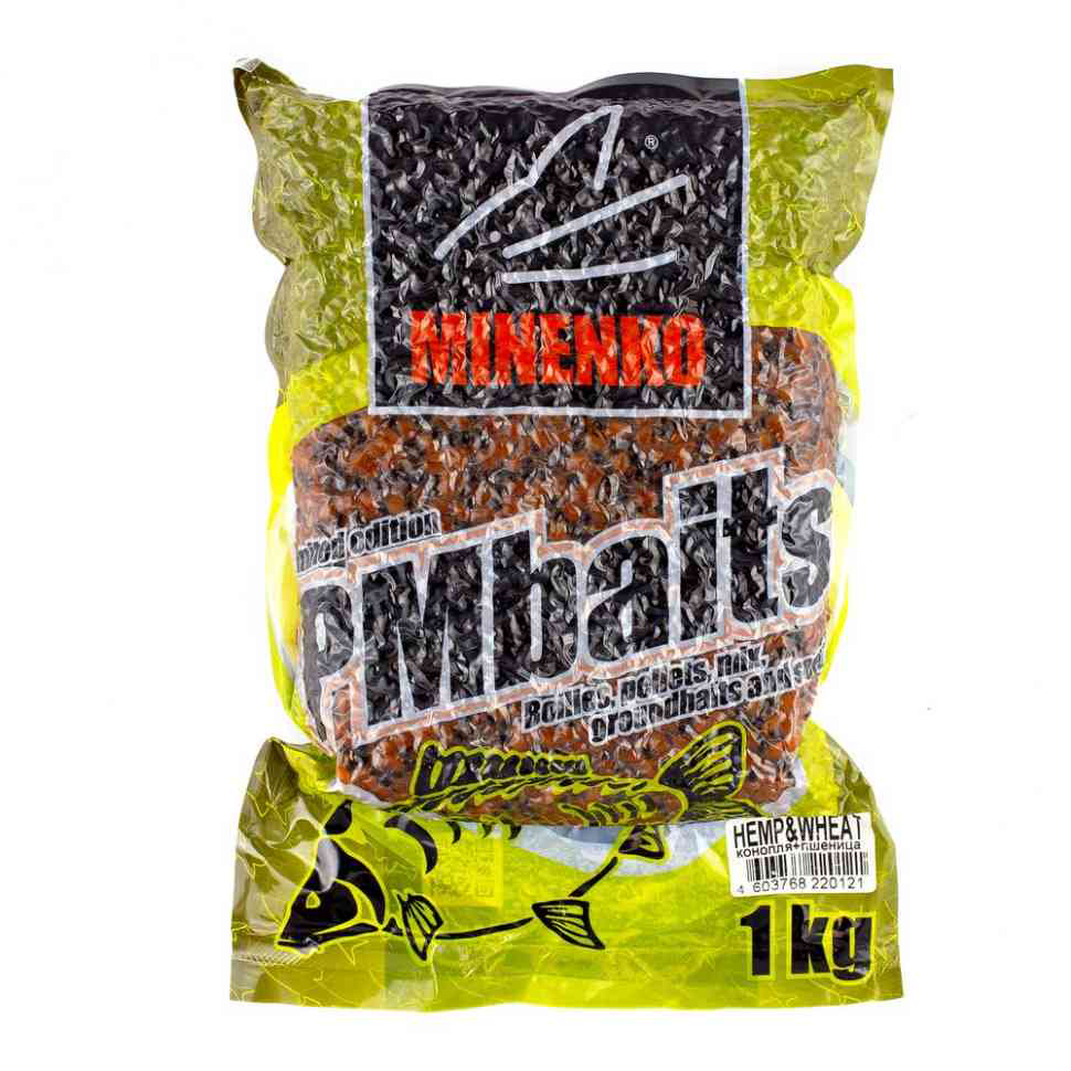 Прикормка Minenko Hemp&Wheat 1000 гр купить,NaN