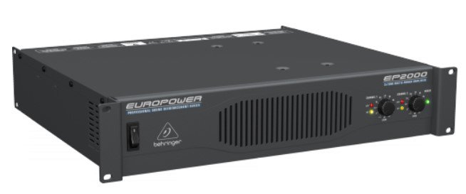 Усилитель звука Behringer EuroPower EP2000 черный - ForteMarket Усилитель звука Behringer EuroPower EP2000 черный купить,0
