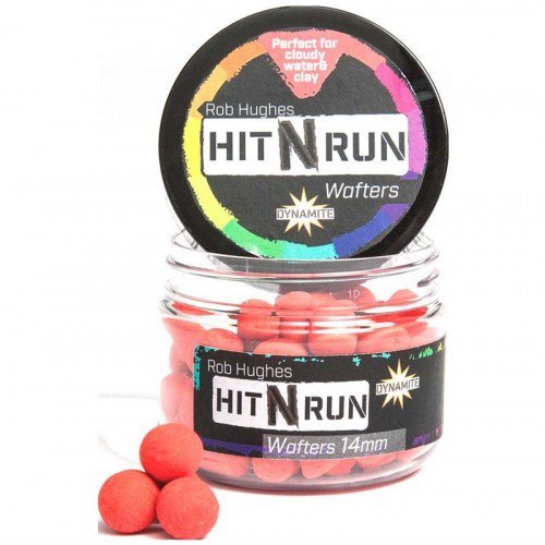 Бойлы Dynamite Baits Hit n Run Pop-Up Wafter Red 14 mm купить,NaN