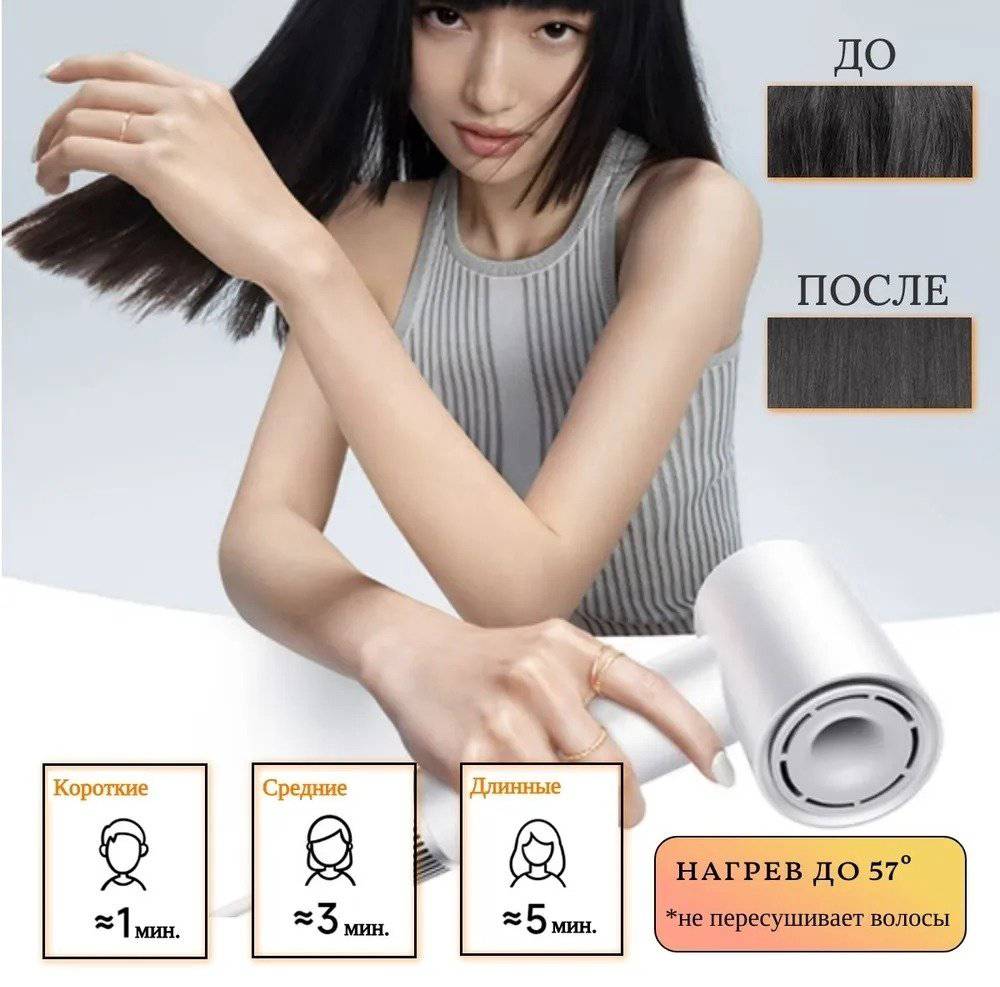 Xiaomi H501 фен 1600 Вт купить,NaN