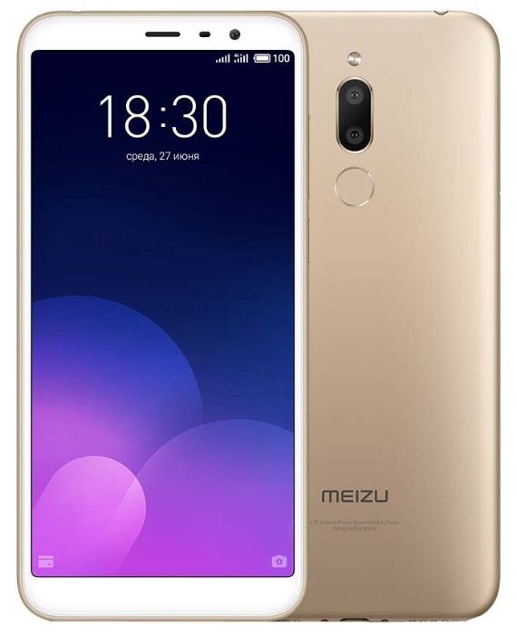 Смартфон Meizu M6T 32Gb Gold купить,NaN