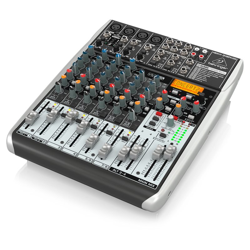 Микшерный пульт Behringer Xenyx QX1204USB серый