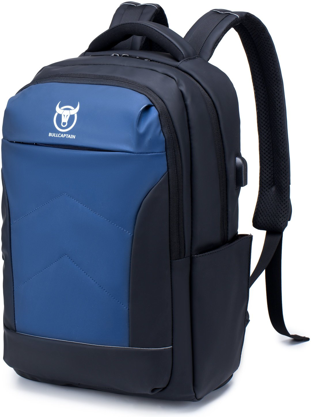 Рюкзак Bullcaptain полиэстер синий купить,NaN