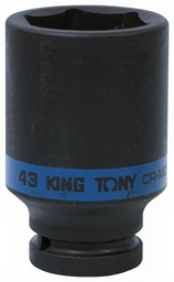 Головка ударная KING TONY 3/4 643543M 43мм 