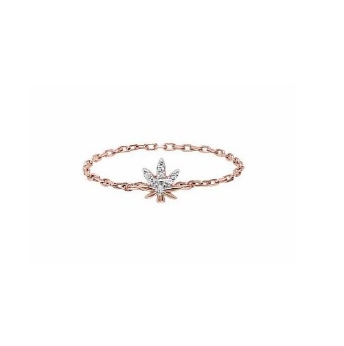 Кольцо Djula 750 15,5р 0,53гр 0,05ct. купить,NaN