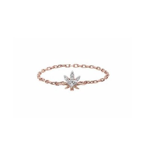 Кольцо Djula 750 15,5р 0,53гр 0,05ct. купить,NaN