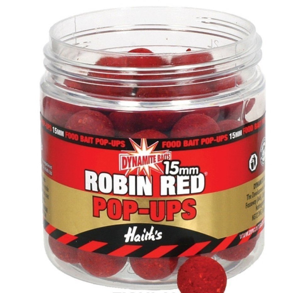 Бойлы  Dynamite Baits Robin 15 мм красные купить,NaN