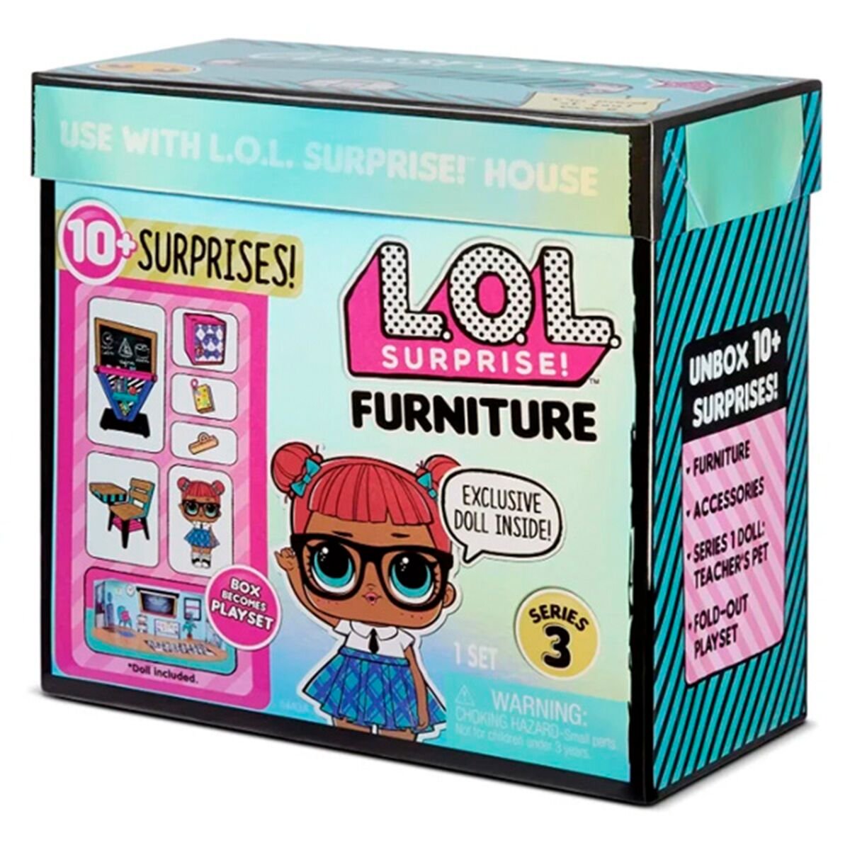 Игровой набор L.O.L. с мебелью Школа купить,NaN