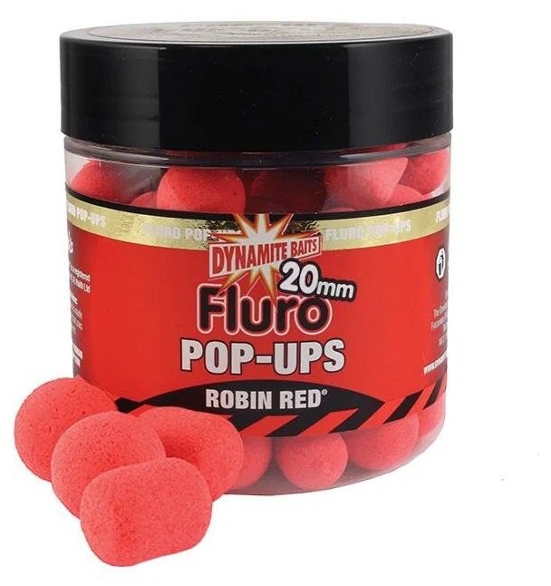 Бойлы Baits Dynamite Robin Fluro 15 мм красные купить,NaN