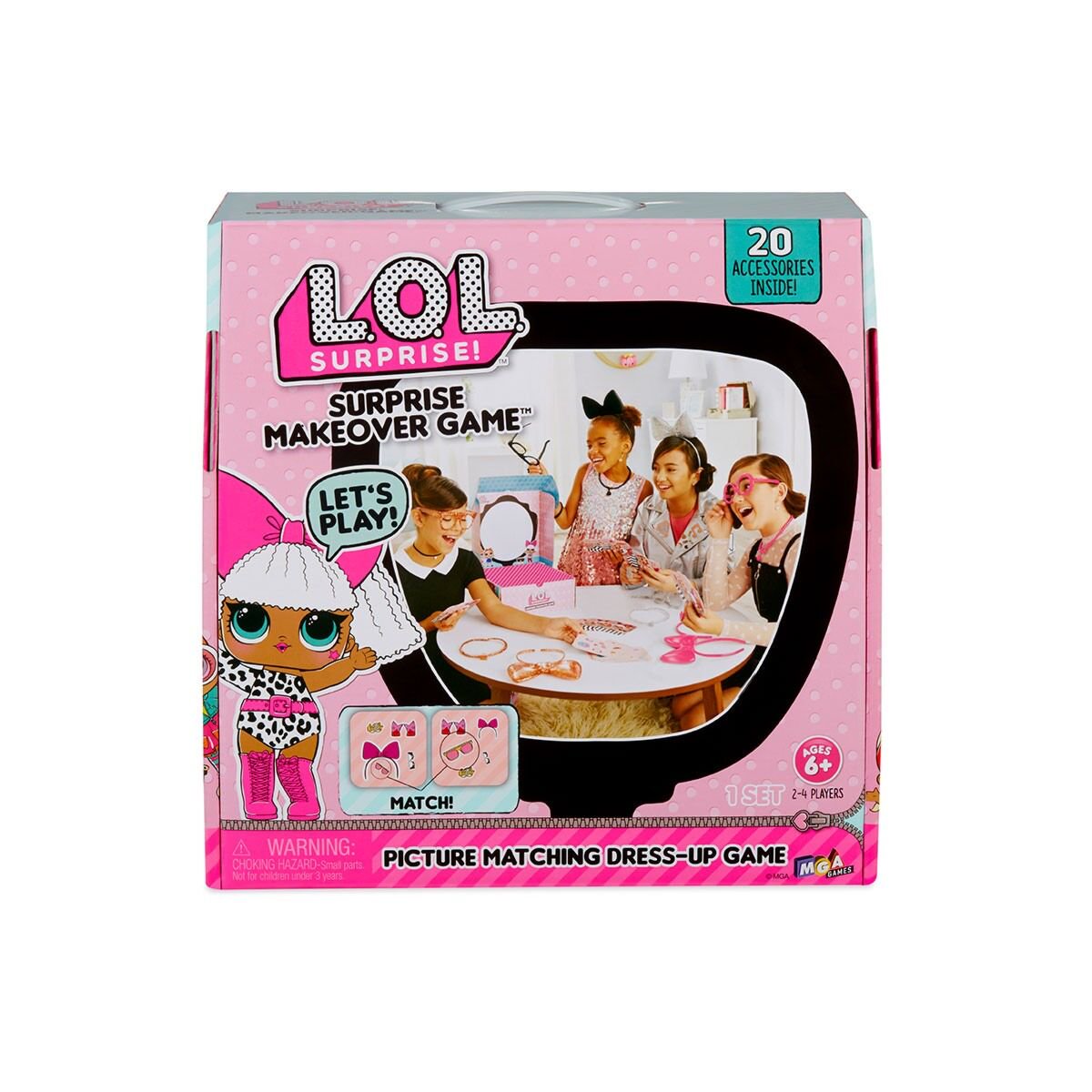 Игровой набор L.O.L. Собери Сюрприз 20 аксессуаров купить,NaN