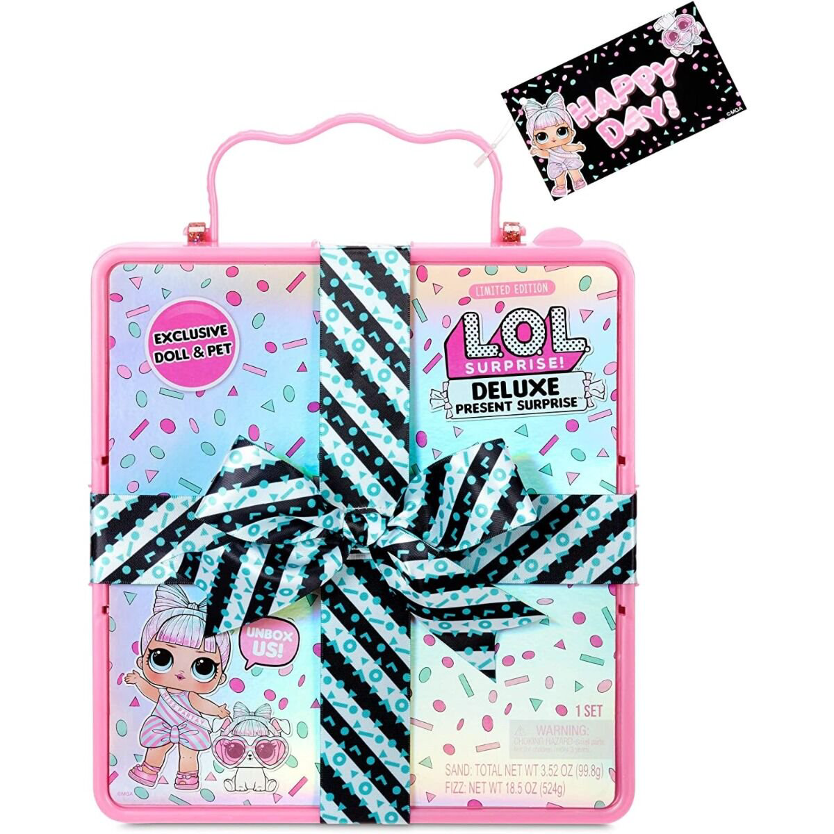 Игрушка L.O.L. Шипучий сюрприз Present Surprise  Розовый купить,NaN
