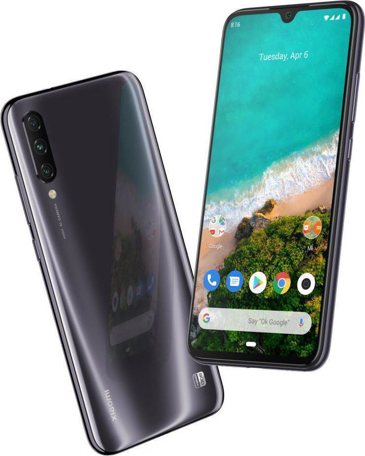Смартфон Xiaomi Mi A3 128Gb Kind of Gray купить,NaN