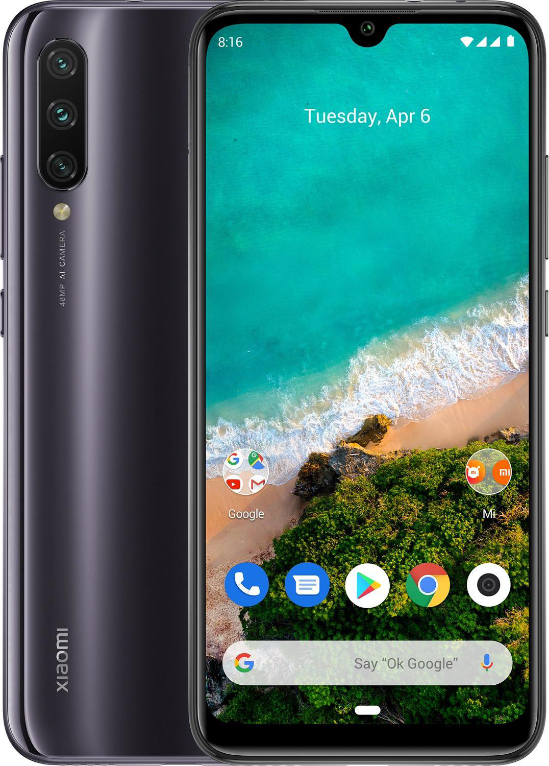 Смартфон Xiaomi Mi A3 128Gb Kind of Gray купить,NaN